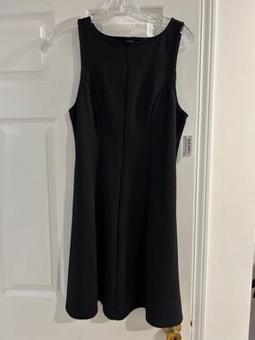 Old Navy Black Sleeveless Midi A-Line Dress LBD